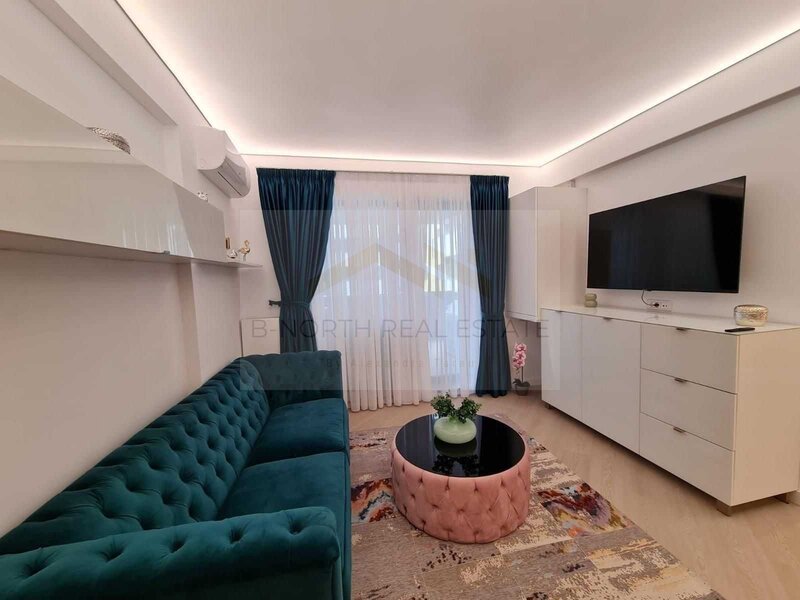 Pipera, apartament de inchiriat 3 camere Cortina North Pipera, 78 mp, etaj 1, terasa