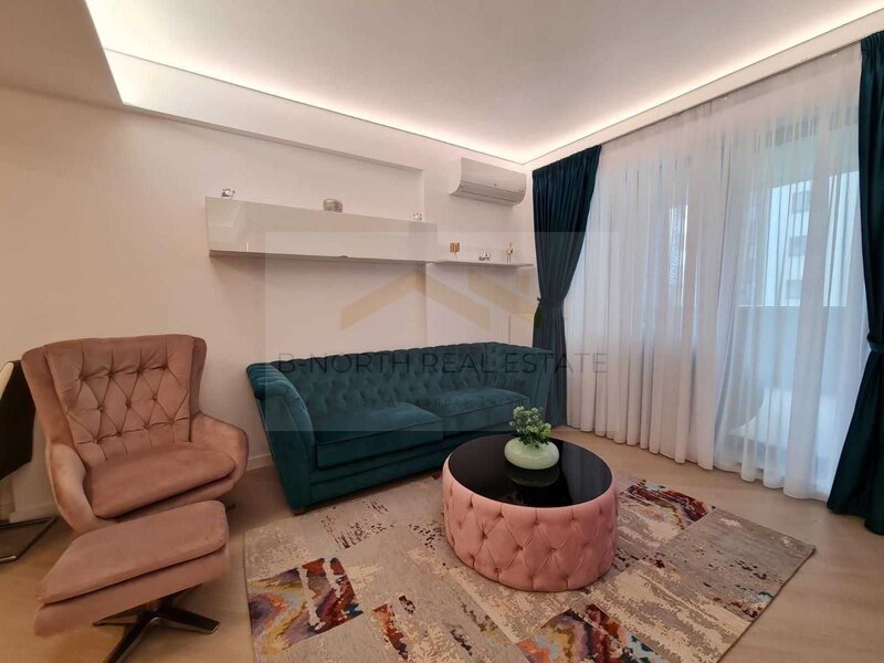 Pipera, apartament de inchiriat 3 camere Cortina North Pipera, 78 mp, etaj 1, terasa